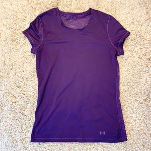 Under Armour Purple Lace Back T-Shirt Women’s